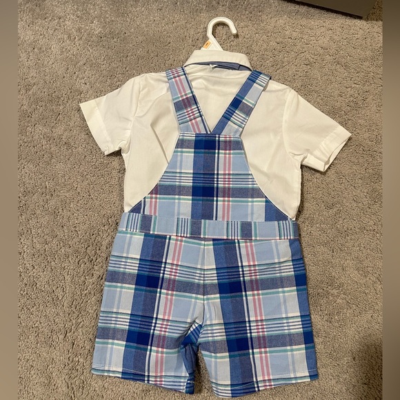 NWT Nautica Boys Formal Bowtie Suit Easter Spring Summer 2T - Picture 2 of 2